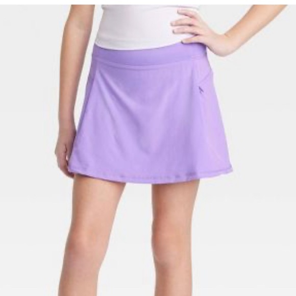 Girls' Stretch Woven Performance Skorts - All in Motion - Picture 1 of 9